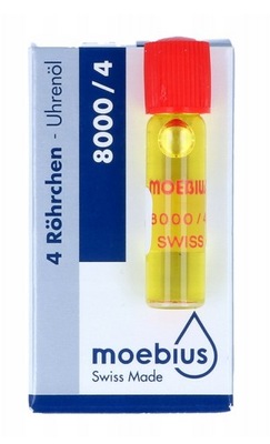 Olej zegarmistrzowski do zegara MOEBIUS 8000 1 ml