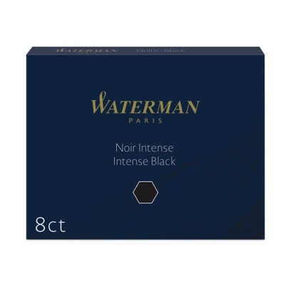 Naboje WATERMAN a-8 czarne