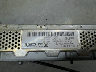 Підсилювач модуль becker mercedes gl ml w164 x164 фото №1