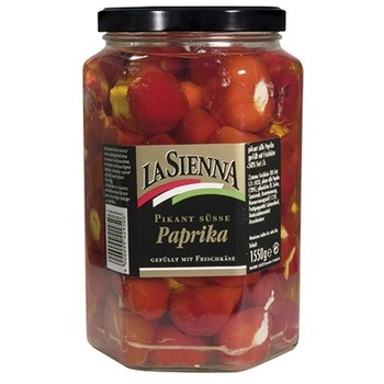 La Sienna - Pepper Balls: Słodko-Pikantna Papryczka Wypełniona Serem Śmieta