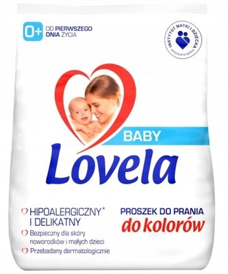 Lovela BABY Proszek dla Dzieci Prania Kolor 1,3kg