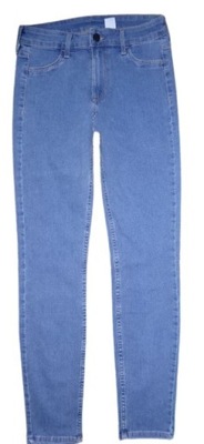 H&M rurki jegginsy jeans r.36