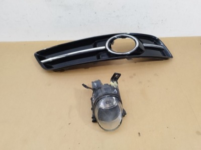 Протитуманна фара правий + решітка бампера audi a3 8p 2009-2012 lift хром 8p0807682j фото №1