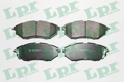 KLOCEK DE FRENADO KIT PARTE DELANTERA SUBARU LEGACY IV,  