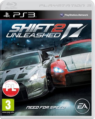 NEED FOR SPEED SHIFT 2 PS3 PO POLSKU NFS SHIFT 2 PL