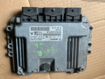 Бортовой компьютер блок управления двигателя peugeot ____ 0281013872___ фото №1