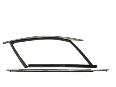 Молдинг двері ущільнювач прокладка правий перед mazda 6 iii 2012- фото №1