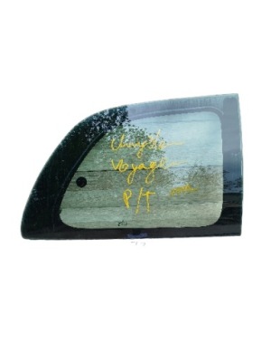 Chrysler grand voyager 99 стекло боковая правый задняя правая задняя 4r-001050 фото №1