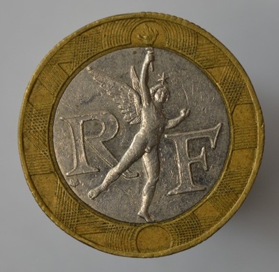 Francja 10 franków 1988