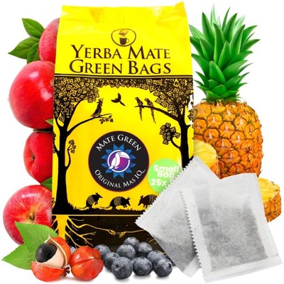 Yerba Mate Green Mas IQ w saszetkach 25x3g cocido