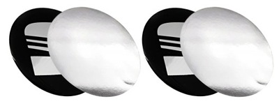 Emblematy zamienniki naklejki na kołpaki dekielki SEAT 55mm