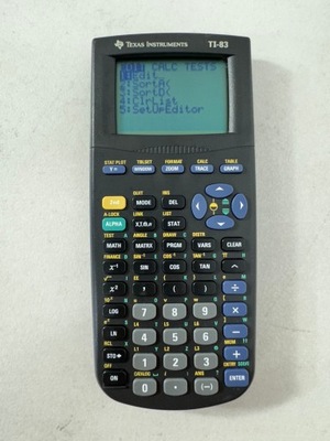 Kalkulator Graficzny Texas instruments TI-83