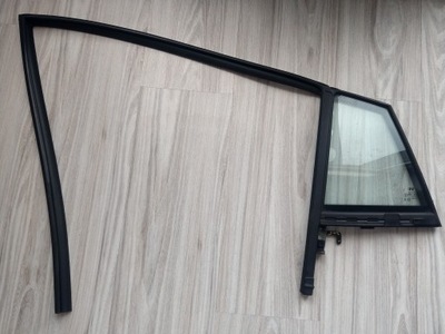 Скло бічна двері з прокладка лівий задня hyundai ioniq 16- фото №1