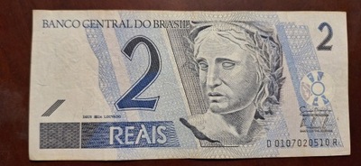 BANKNOT BRAZYLIA 2 REAIS 1994 ROK