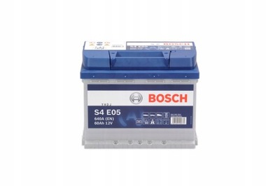 АКУМУЛЯТОР BOSCH S4 EFB 60AH 640A L- S4E05