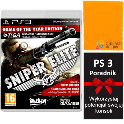 PS3 SNIPER ELITE V2 GOTY Game of the Year EDITION