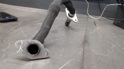 7563242 труба шланг egr bmw e87 2.0i фото №1