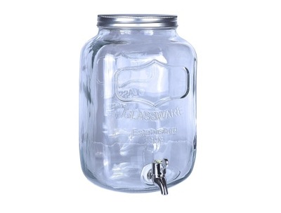 SŁÓJ DZBANEK Z KRANIKIEM 4L NA SOK LEMONIADĘ WODĘ