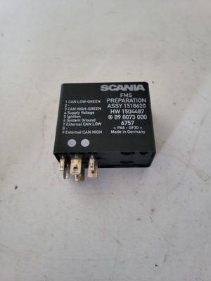 Реле fms запобіжник scania r 1518620 фото №1