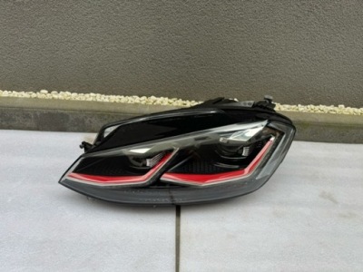 Лампа левая vw golf 7 vii lift gti full led фото №1