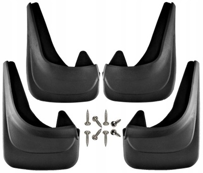 MUDGUARDS BMW 5 E39 (1995-2003) FRONT+REAR SET BLOTOCHRONOW  