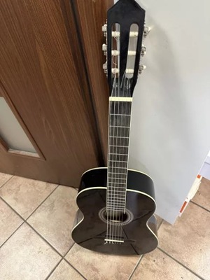 EVER PLAY EV-125 BLACK 1/2 IGA GITARA KLASYCZNA