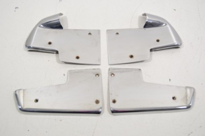 Хром захист двері крила mercedes w124 кабріолет  комплект фото №1