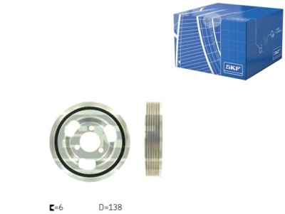 Skf шкив коленчатого вала коленчатого bmw 1 f20 1 f21 фото №1