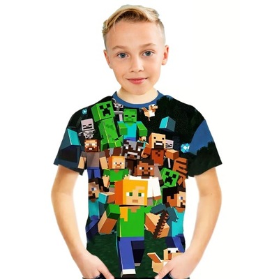 T-shirt , Koszulka MINECRAFT lego gra klocki 10 lat r 140