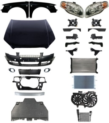 Audi a4 b7 04-08 бампер pas капот решётка радиатора фото №1