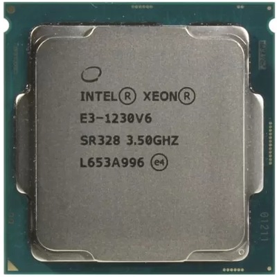 Procesor Intel Xeon E3-1230 v6 4 x 3,5 GHz