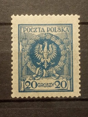 POLSKA Fi 188 * 1924 Orzeł w wieńcu