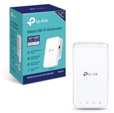 TP-LINK RE330 Repeater WLAN 867 MBit/s 2.4 GHz 5GH