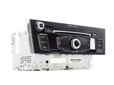 Радио радиопроигрыватель cd audi concert audi a4 b8 lift 8r2035186f фото №1