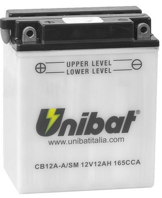 АККУМУЛЯТОР UNIBAT CB12A-A YB12A-A 12N12A-4A-1