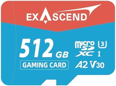 Karta pamięci microSD ExAscend Gaming Nintendo Switch - 512GB