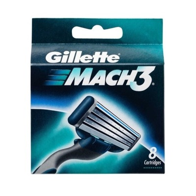 GILLETTE MACH 3 WKŁADY 8SZT.