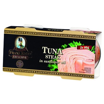 FJK TUŃCZYK STEK 2x80gr w oleju