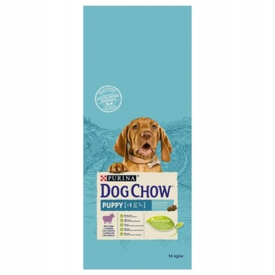 Purina Dog Chow Puppy z jagnięciną karma dla psa 14kg