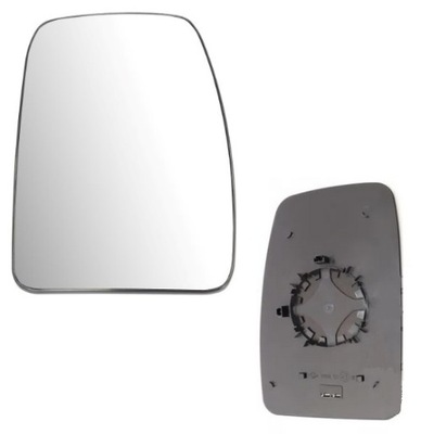 Вкладиш дзеркало зовнішнього правого nissan nv400 od 2010 фото №1