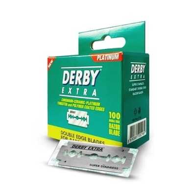 Żyletki Derby Extra 100 Sztuk - Mini Pack