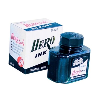 ATRAMENT HERO 59ML CZARNY, TITANUM