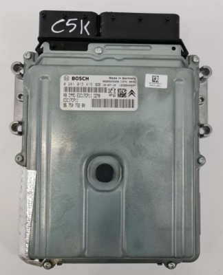 Бортовой компьютер двигателя citroen c5 iii x7 9675073280 фото №1
