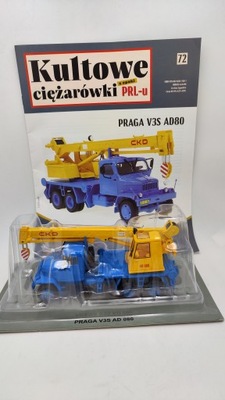 Praga V3S AD80 Ciężarówki PRL nr72 1:43