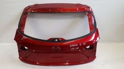 Mazda 3 2013 hb кришка багажника задня фото №1