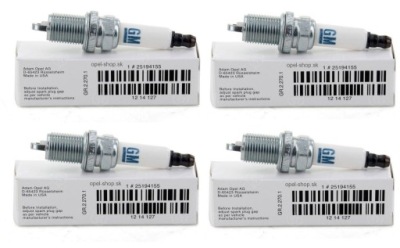 Свічки запалювання запалювання оригінал opel corsa 1.2 1.4 lpg фото №1