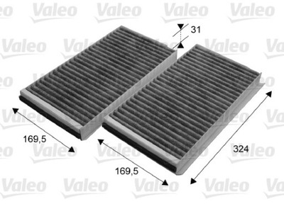 FILTER AIR CABIN Z WEG.AKT. BMW  