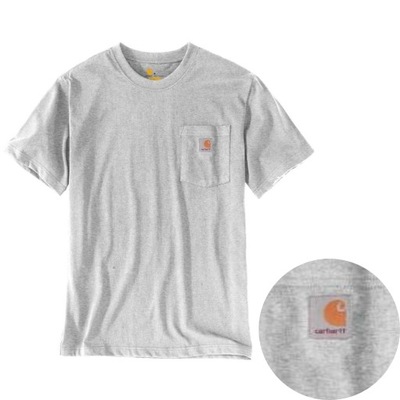 Koszulka męska T-shirt Carhartt Pocket S/S S