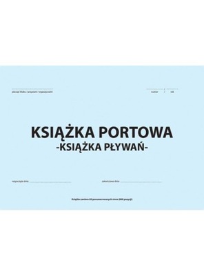Książka Portowa (Książka Pływań) charter.edu.pl