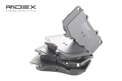 RIDEX 402B0377 КОЛОДКИ ГАЛЬМІВНІ ПЕРЕДНЯ